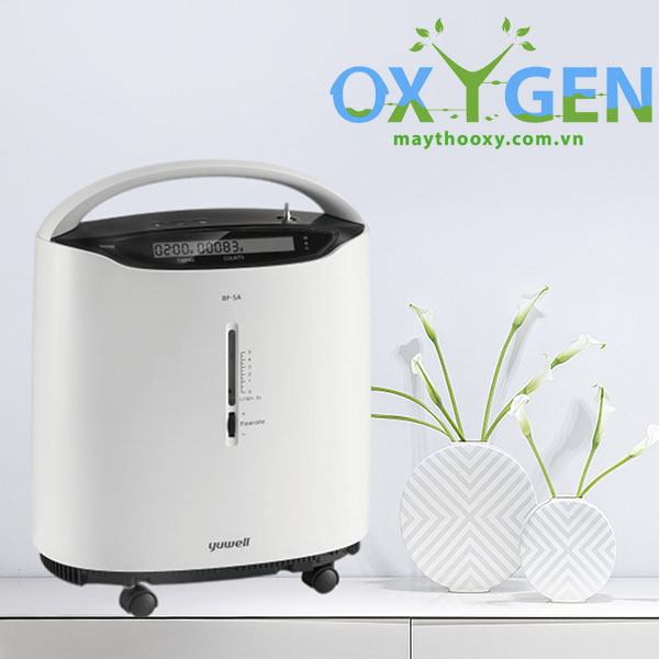 Máy tạo oxy 5L Yuwell 8F-5A