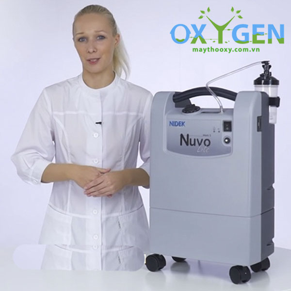 Máy Tạo Oxy 5L Nidek Mỹ Nuvo Lite